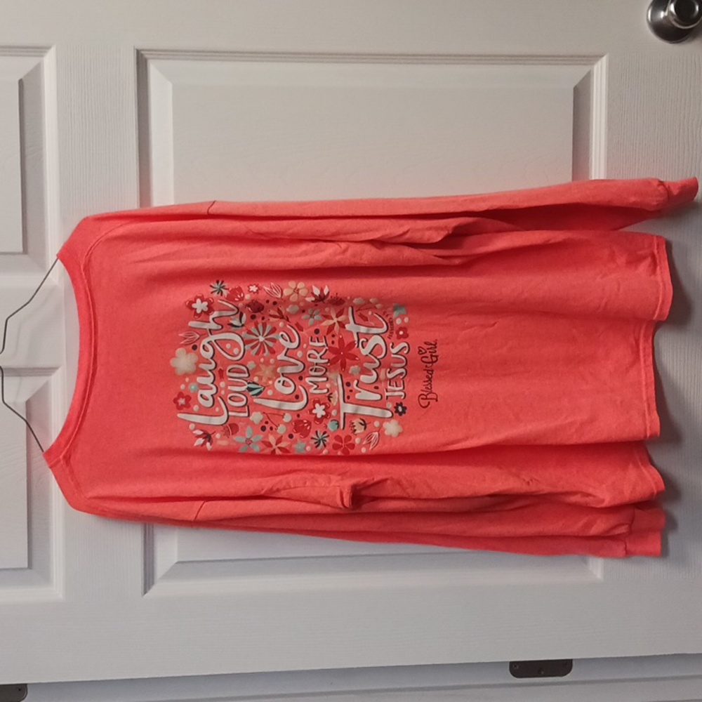 BLESSED GIRL LONG SLEEVED T SHIRT 1X